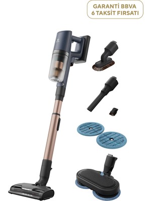 Electrolux Hygienic Wet 800 Şarjlı Dikey Süpürge EP82H25WET