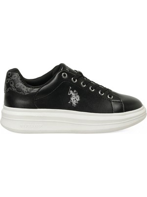 Jessıca 6fx U.s. Polo Assn. Kadın Spor Ayakkabı A102157813 Sıyah