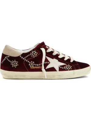Golden Goose Private Edt Bordo Kadın Deri Sneaker
