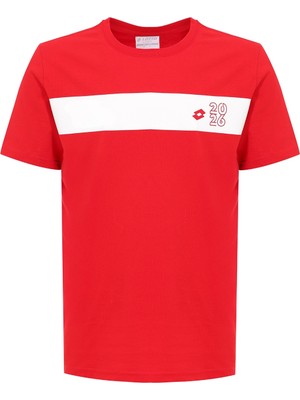 Lotto 6m ml Sprıt OF08 6fx Erkek T-Shirt A102721271 Kırmızı