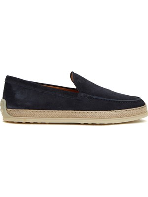 Tod's Lacivert Kadın Deri Loafer