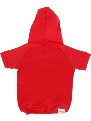 Hypet Fashion Cherry Hoodie Kırmızı Köpek Kıyafeti