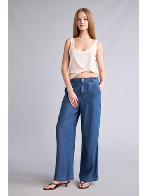 Defacto Kadın Jean Pantolon D8239AX/NM28 Blue