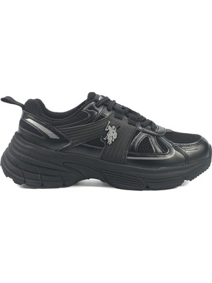 5f,nolen 5pr U.s. Polo Assn. Kadın Günlük Ayakkabı A102030171 Sıyah