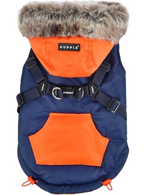 Puppia Orson Navy Mavi Göğüs Tasmalı Köpek Montu