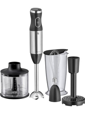 WMF Kult Siyah Paslanmaz Çelik El Blender Seti