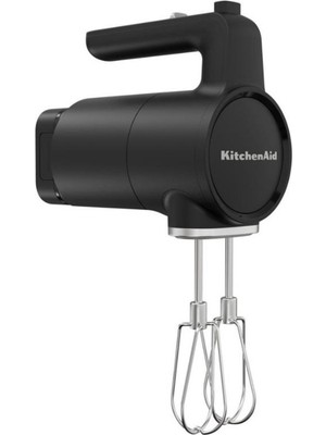KitchenAid Go Siyah Kablosuz Serisi Bataryalı El Mikseri
