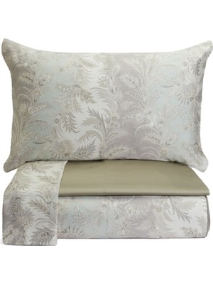 Etro Home Caladium Bej Nevresim Takımı