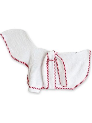 St. Pia Par Avion Bath Robe Köpek Bornozu