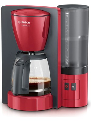Bosch TKA6A044 Kırmızı Gri Filtre Kahve Makinesi
