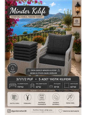 Rattano Garden Minder Kılıfı