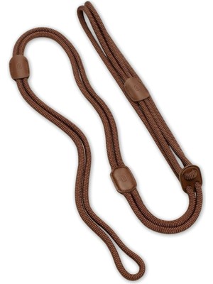 Zoe Pet Atelier Kahverengi Paracord Deri Hepsi Bir Arada Köpek Göğüs Tasması