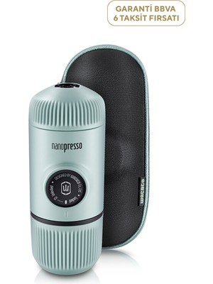 Wacaco Nanopresso Buz Mavisi Taşınabilir Espresso Makinesi