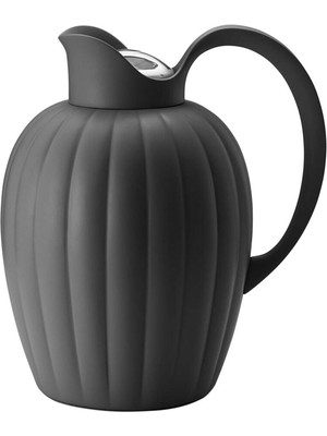 Georg Jensen Bernadotte Siyah 1 Lt Çelik Termos