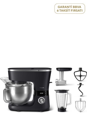 Philips HR7962/21 7000 Serisi 1000W 5.5l Mutfak Makinesi Blender ve Kıyma Makinesi Seti