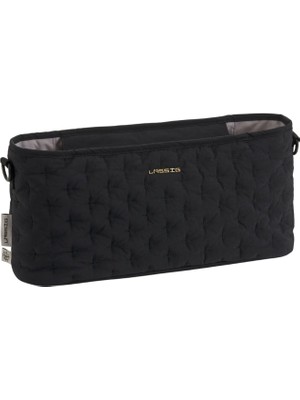 Lassig Buggy Quilted Black Bebek Arabası Organizer Çanta