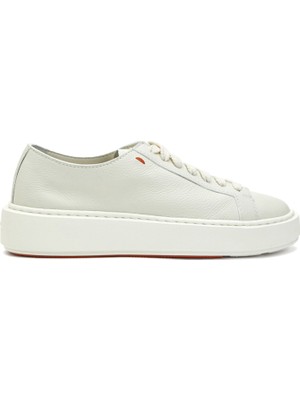 Santoni Beyaz Kadın Deri Sneaker