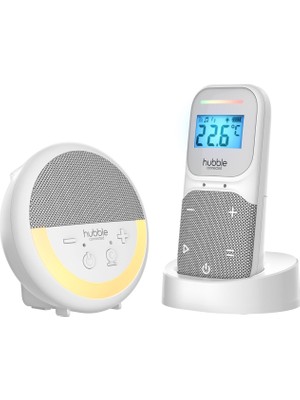 Hubble Sense Glow Pro Gece Işıklı ve Projektörlü Taşınabilir Bebek Telsizi