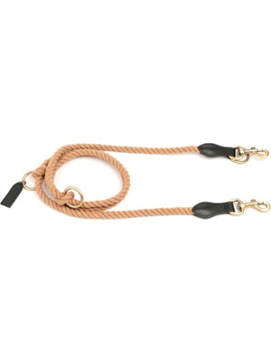 Mons Bons Classy Yoko Handsfree Toprak Rengi Köpek Gezdirme Tasması