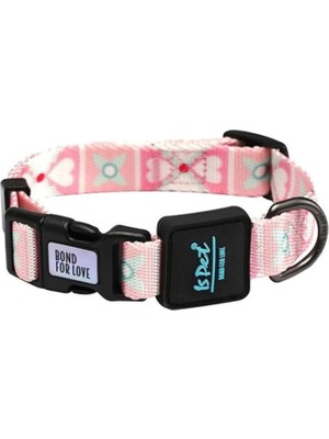 Spacedogs Ispet Pinky Pembe Köpek Boyun Tasması