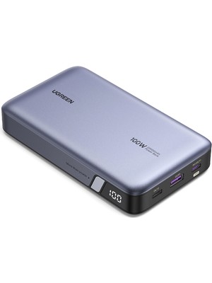 UGREEN Pd Hızlı Şarj 2xusb-C, 1xusb-A 100W 20.000 Mah Powerbank