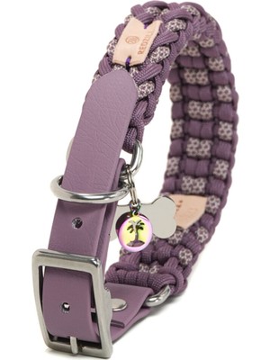 Redzill Aurora Paracord Leylak Latte Köpek Boyun Tasması