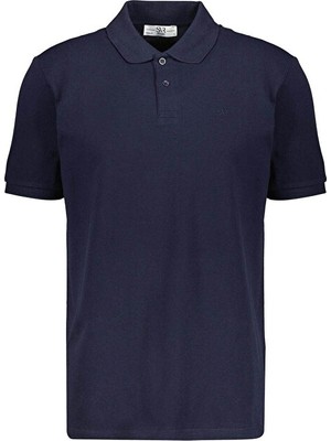 Süvari Polo Yaka Pike Regular T-Shirt TS1014000473 Lacivert