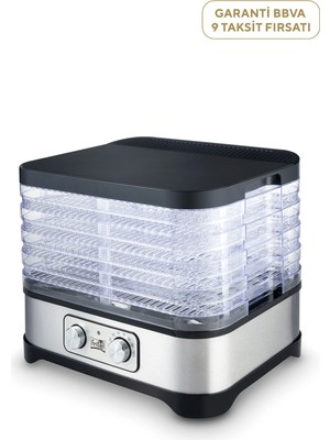 Fritel Dh 2025 Siyah 250W Meyve ve Sebze Kurutucu