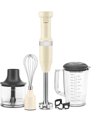 KitchenAid 5KHBV83 Aksesuarlı Almond Cream El Blenderı