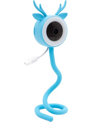 Neutron Geyik Figürlü 4mp Ultra Hd Starlight Renkli Gece Görüşlü Ninni Çalabilen Akıllı Bebek Izleme Kamerası