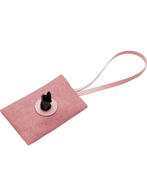 Zoe Pet Atelier Pembe Deri Kanvas Köpek Ihtiyaç Çantası