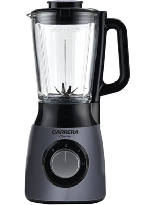 Carrera Cam Sürahi Gri Smoothie Blender 1.5 Lt