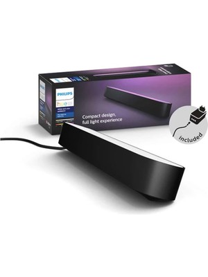 Philips Hue Play Siyah Aydınlatma ve Güç Adaptörü