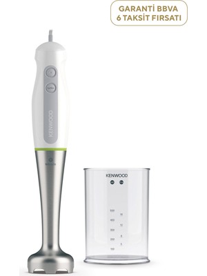 Kenwood HDP106WG Triblade System 600 W Beyaz El Blender Seti