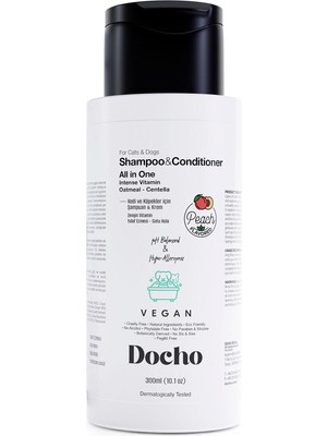 Docho All In One Zengin Vitaminli Şampuan ve Krem 300 ml