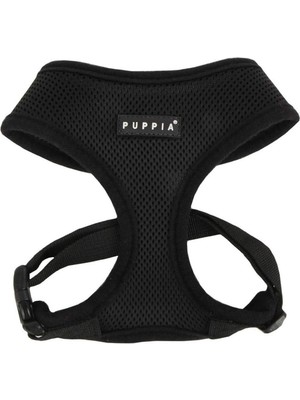Puppia Soft Siyah Küçük Irk Köpek ve Kedi Göğüs Tasması