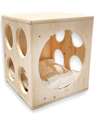 Pawy Meowbox Küçük Irk Köpek ve Kedi Yatağı