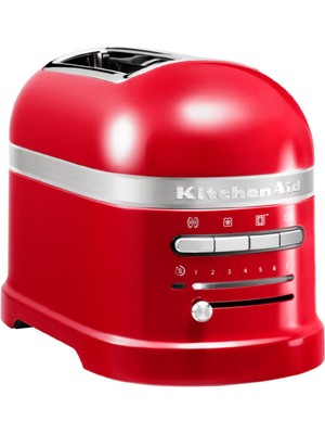 KitchenAid 5KMT2204 4 Dilim Isı Ayarlı Artisan Empire Red Ekmek Kızartma Makinesi