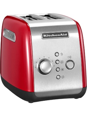 KitchenAid 5KMT221 Empire Red 2 Dilim 7 Kademeli Isı Ayarlı Ekmek Kızartma Makinesi