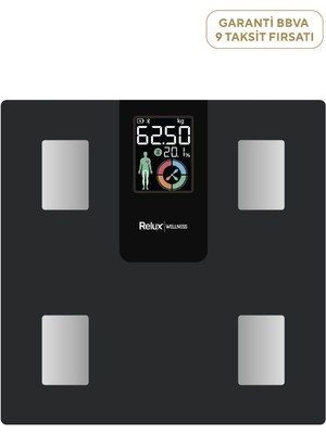 Relux RBS4000 Wellness Akıllı Vücut Analiz Tartısı