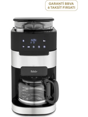 Fakir KM6151 Siyah Öğütücülü Kahve Makinesi