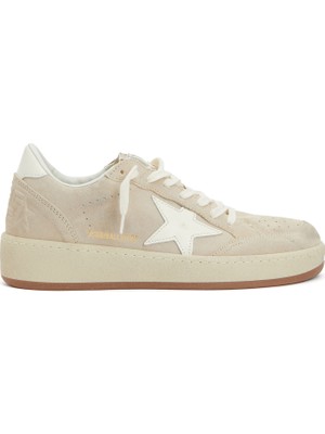 Golden Goose Ball Star Bej Kadın Deri Sneaker