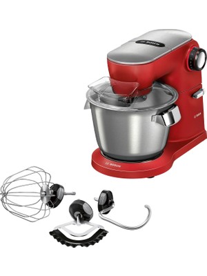 Bosch Optimum MUM9A66R00 Çelik Hazne ve Metal Gövde 3D Karıştırma 1600W Mutfak Şefi 5,5 Lt