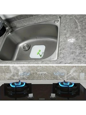 Eco Lounge Mermer Desenli Sticker Folyo Atina Grisi 60CM*5MT T04