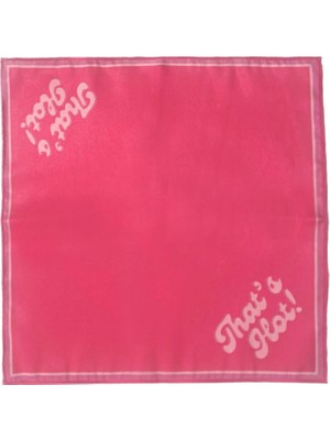 Moshiqa That's Hot! Pembe Köpek Bandana