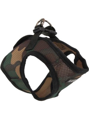 Puppia Soft Vest Kamuflaj Desenli Köpek Göğüs Tasması