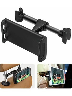Ally Chz-04 Araç Arka Koltuk 12.9 Inch Kadar Tablet Telefon TUTUCU-(5775) - 7505-5584