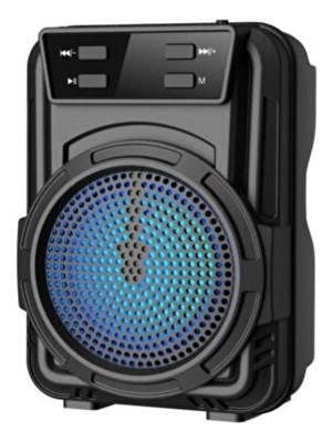 Vaelmont LED Işıklı Ses Bombası - USB ve Bluetooth Bağlantılı Bilgisayar Hoparlörü