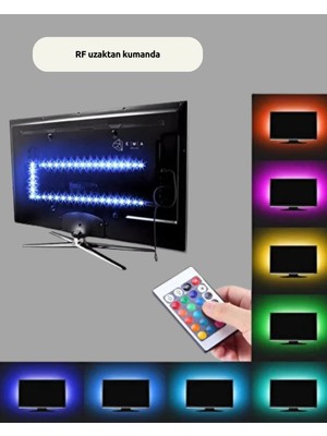 Uzaktan Kumandalı LED Tv Arka Işık Şeridi Yeni Nesil Midastech