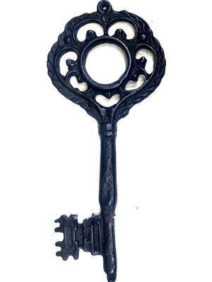 Aesco Mistik Dekor Anahtar, 197X83 mm - Büyük Boy, Antik, Vintage Stil Süs Tasarım Aksesuar Anahtarı